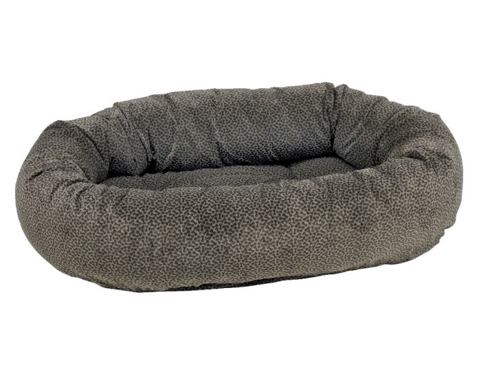 Donut Bed Pewter Bones