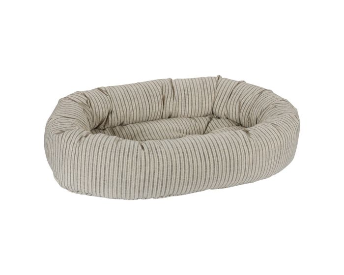 Donut Bed Augusta Ticking