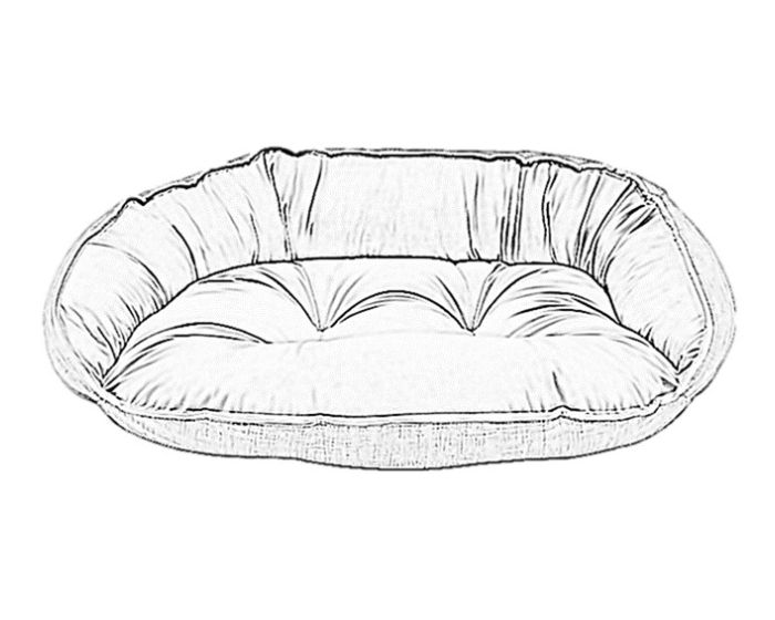 Crescent Bed Outer Cover Only