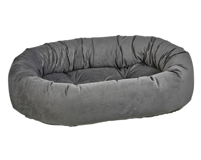 Donut Bed Ash Microvelvet