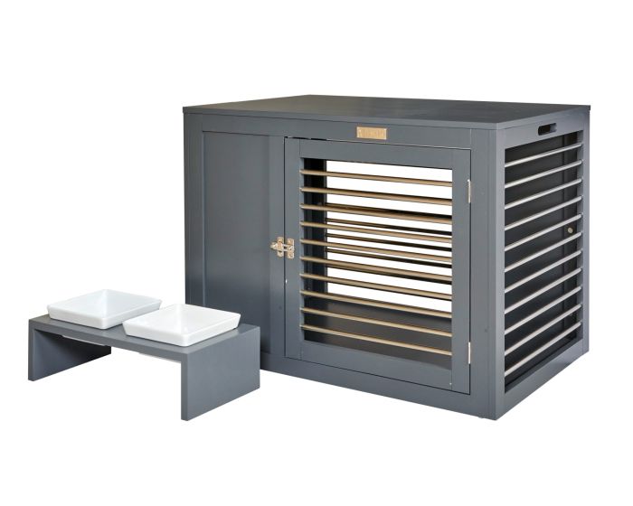 Moderno Double Wood Feeder
