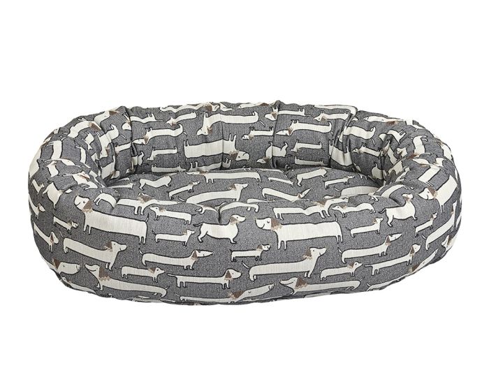 Donut Bed Dashing Dogs