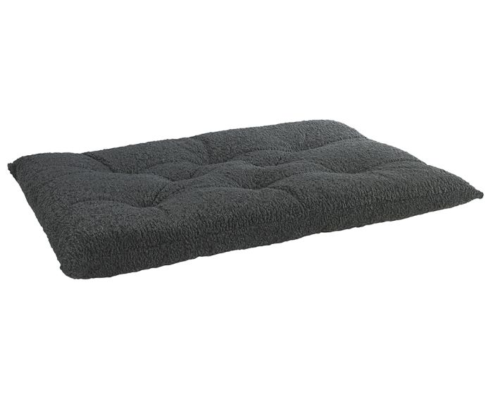 Tufted Cushion Grey Sheepskin