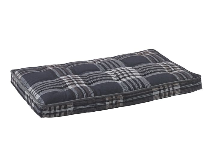 Luxury Crate Mattress Greystone Tartan