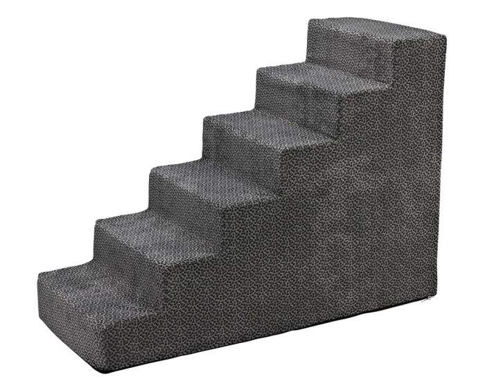Designer Pet Steps (6 Step) - Pewter Bones