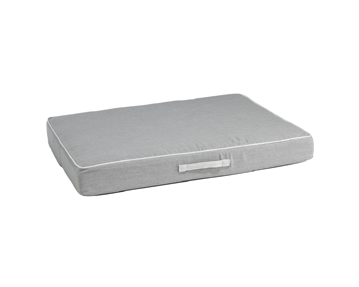 Rectangular Patio Cushion Heather Grey